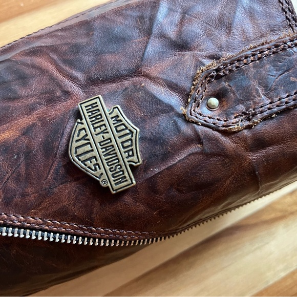 Harley-Davidson Women’s Sennett Tabacco Motorcycle Boots *RARE* - Picture 4 of 16